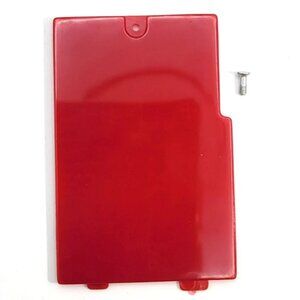Nintendo DS Lite NDSL Replacement Door Battery Cover Lid + Screw - Red
